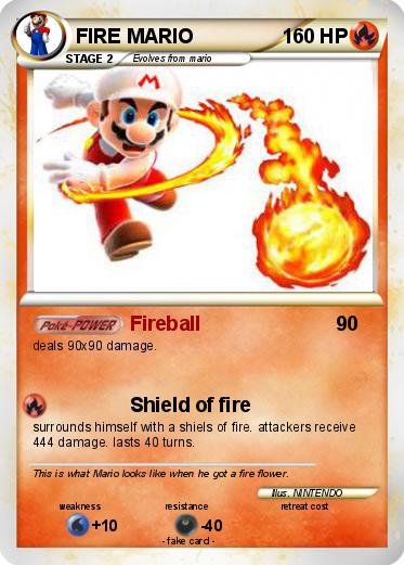 Pokemon FIRE MARIO