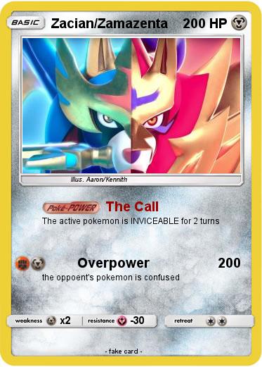 Pokemon Zacian/Zamazenta