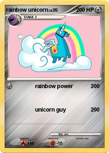Pokemon rainbow unicorn
