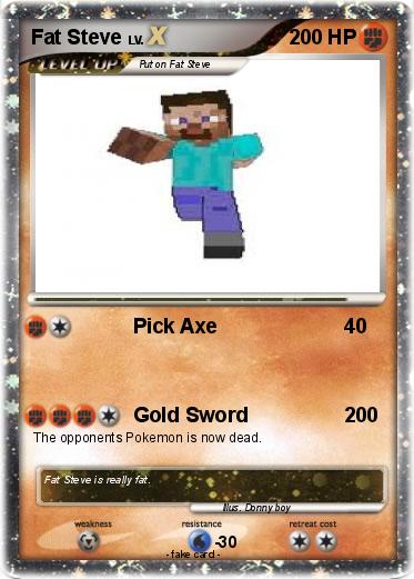 Pokemon Fat Steve