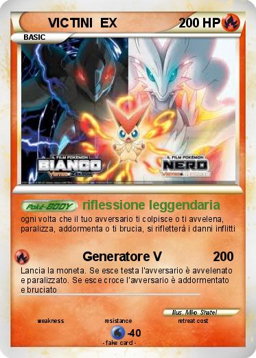 Pokemon VICTINI  EX