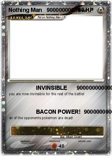Pokemon Nothing Man   90000000000