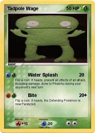 Pokemon Tadpole Wage