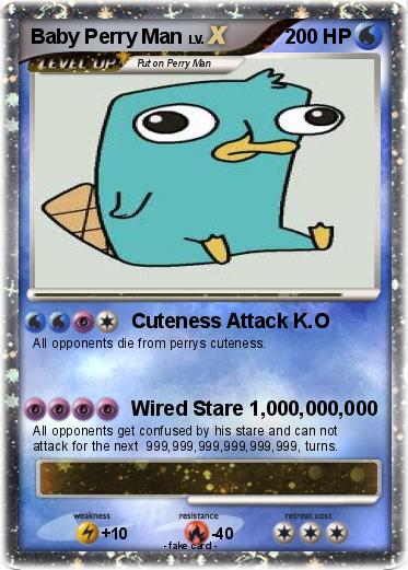 Pokemon Baby Perry Man