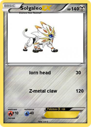 Pokemon Solgaleo