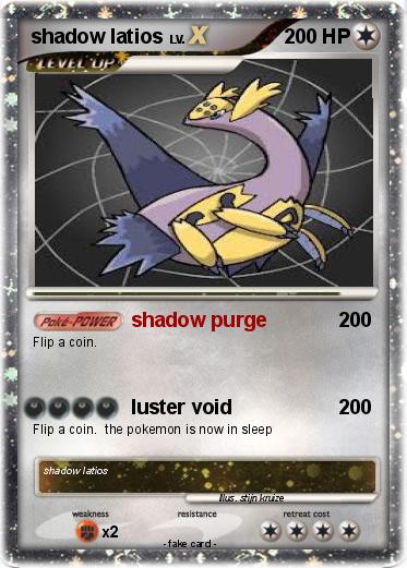 Pokemon shadow latios