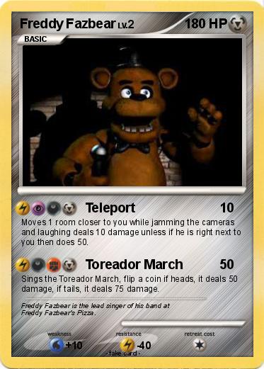 Pokemon Freddy Fazbear