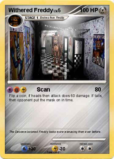 Pokemon Withered Freddy