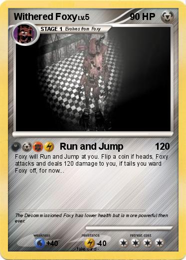 Pokemon Withered Foxy