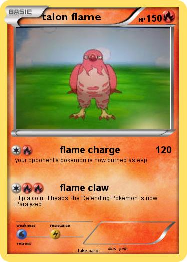 Pokemon talon flame