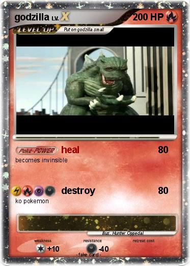 Pokemon godzilla