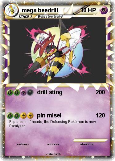 Pokemon mega beedrill