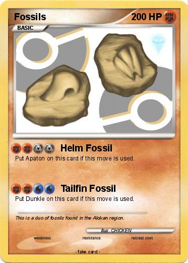Pokemon Fossils