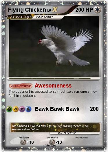 Pokemon Flying Chicken