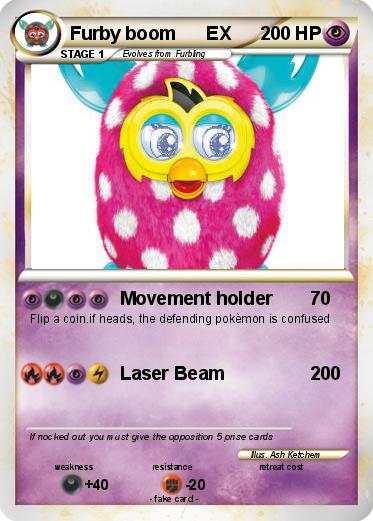 Pokemon Furby boom      EX