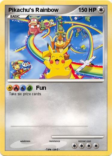 Pokemon Pikachu's Rainbow