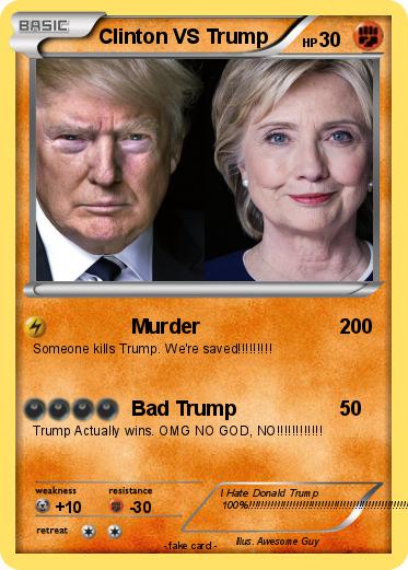 Pokemon Clinton VS Trump