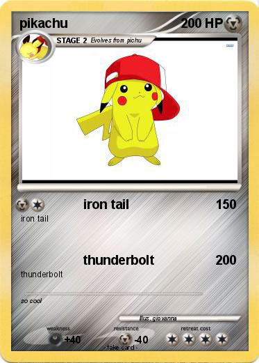 Pokemon pikachu