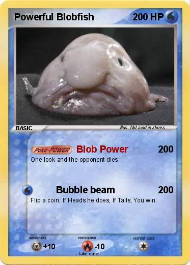 Pokemon Powerful Blobfish