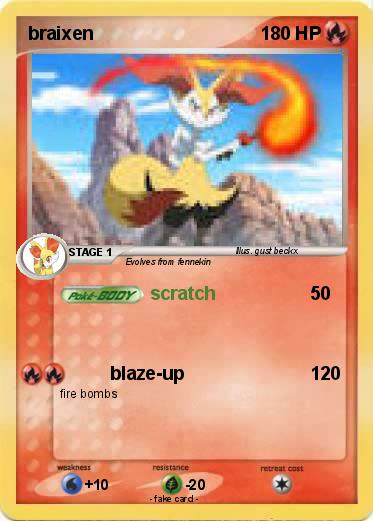 Pokemon braixen
