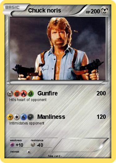 Pokemon Chuck noris