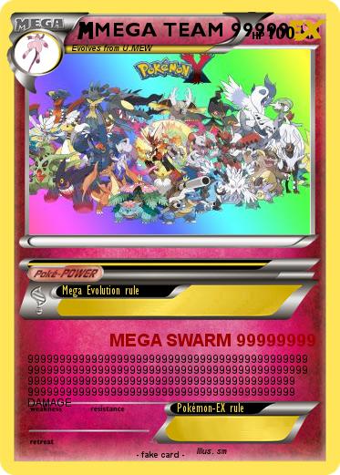 Pokemon MEGA TEAM 99999