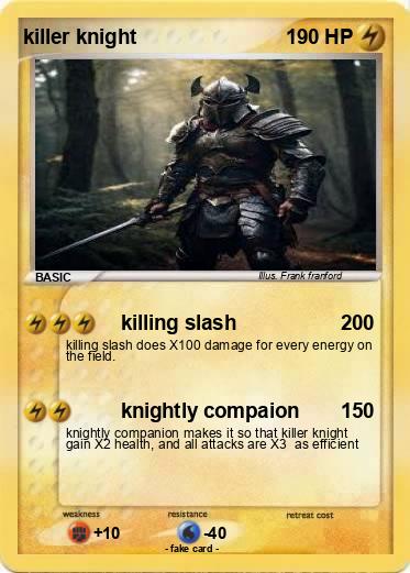 Pokemon killer knight