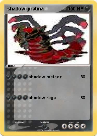 Pokemon shadow giratina