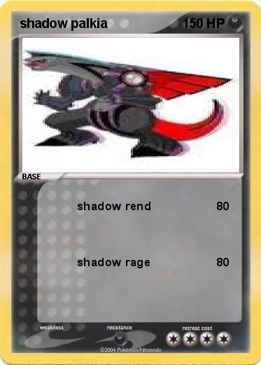 Pokemon shadow palkia