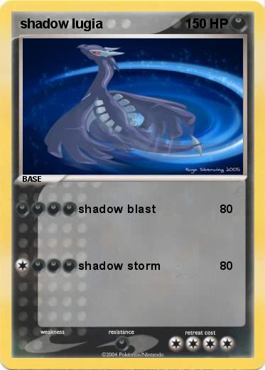 Pokemon shadow lugia