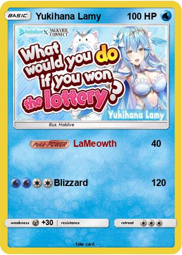 Pokemon Yukihana Lamy