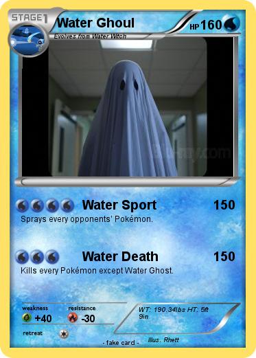 Pokemon Water Ghoul