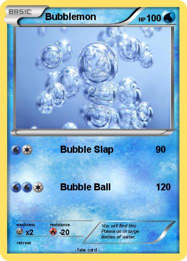Pokemon Bubblemon