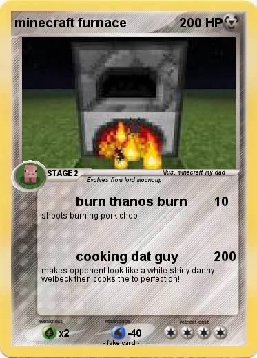 Pokemon minecraft furnace