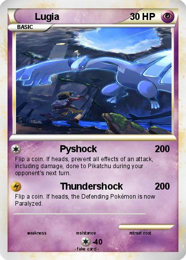 Pokemon Lugia