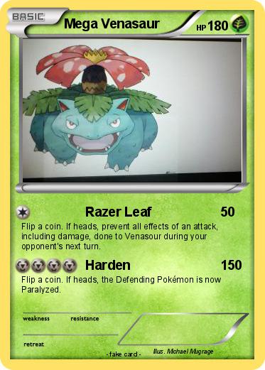 Pokemon Mega Venasaur