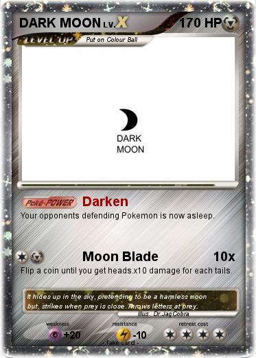 Pokemon DARK MOON
