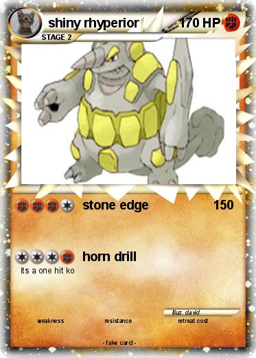Pokemon shiny rhyperior