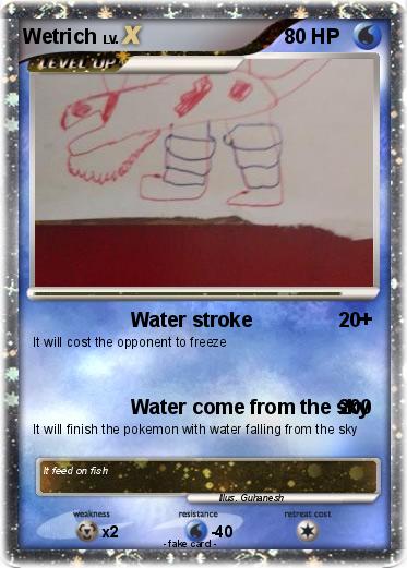 Pokemon Wetrich