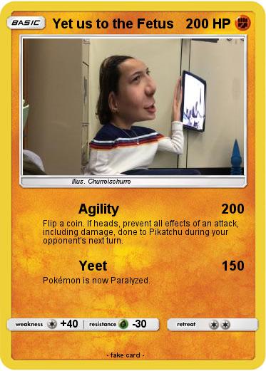 Pokemon Yet us to the Fetus