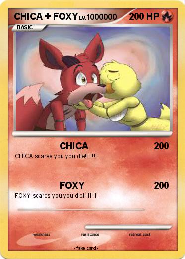 Pokemon CHICA + FOXY