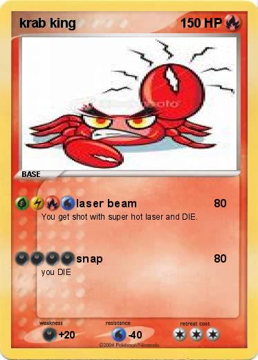 Pokemon krab king