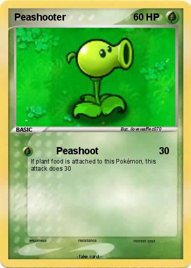 Pokemon Peashooter