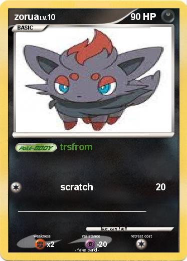 Pokemon zorua