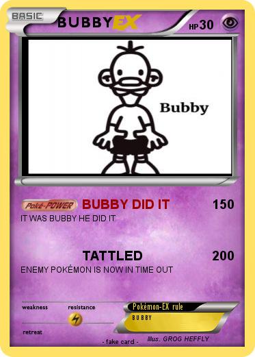 Pokemon BUBBY