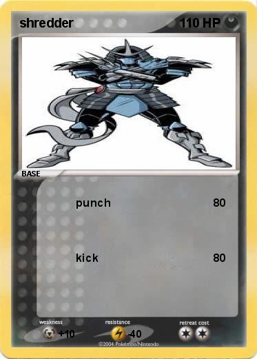 Pokemon shredder
