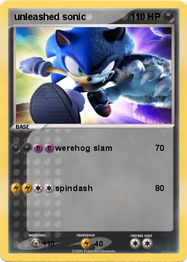 Pokemon unleashed sonic