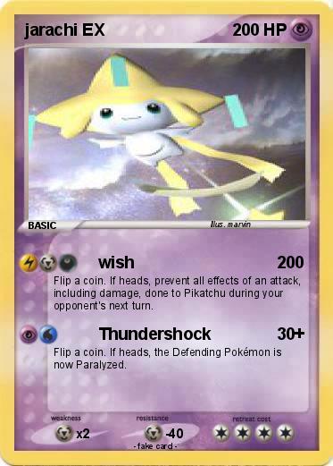 Pokemon jarachi EX