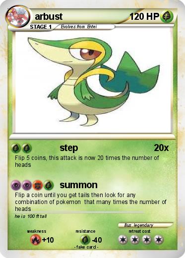 Pokemon arbust