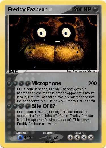 Pokemon Freddy Fazbear